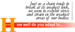 How well do you adapt to...